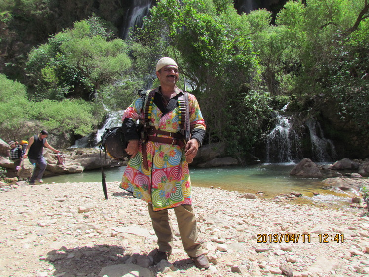 naser ramezani shevi waterfall, سن بران