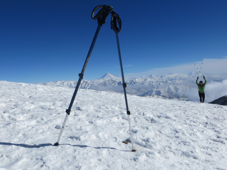 Damavand from Touchal peak