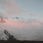 Lenin view from Camp1 (4400 m), Pik Lenin