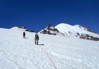 Approach to Little Tahoma  photo