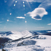 View from Penalara summit, Mount Peñalara