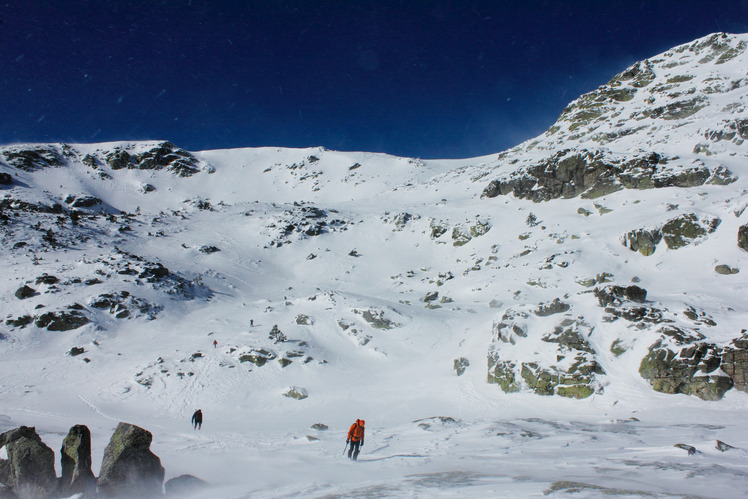 View from the Refugio Zabala, Mount Peñalara