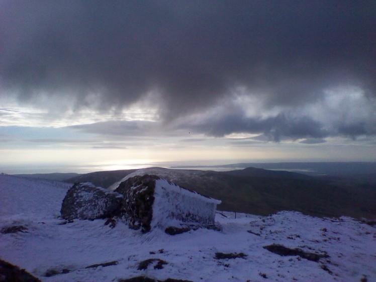 Seefin summit., Comeragh Mountains