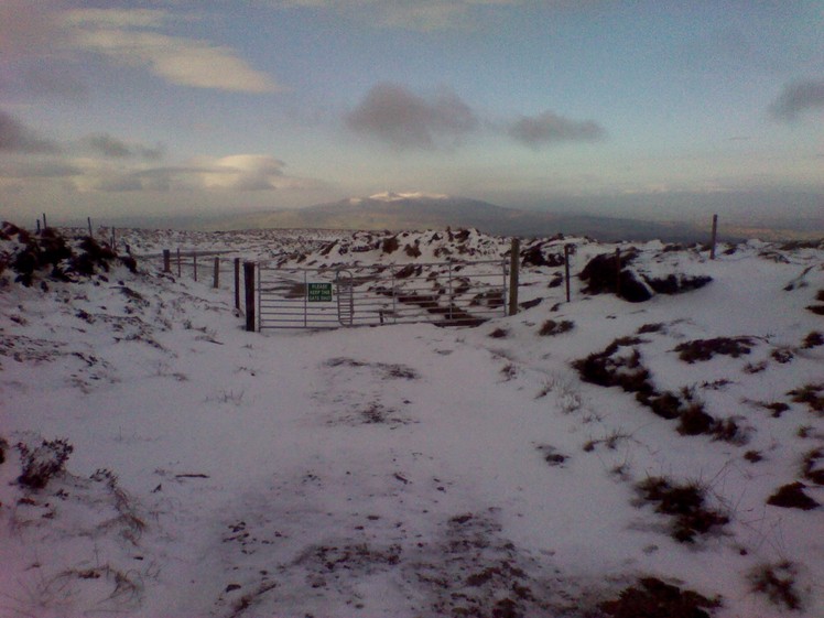 Knockmealdown mountain range from Seefin Monavullagh mts.