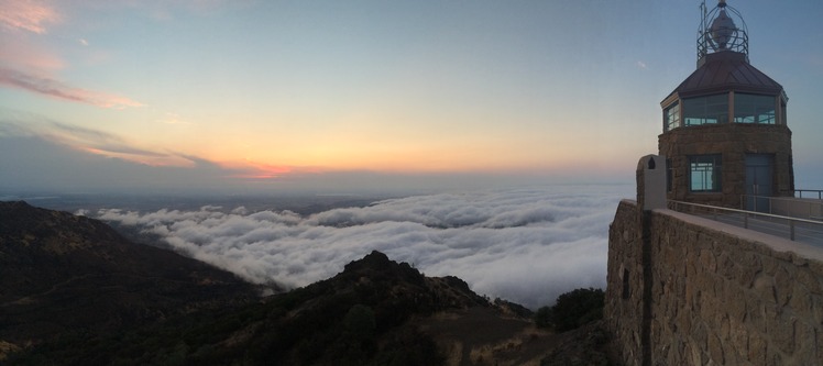 Summit Fog, Mount Diablo