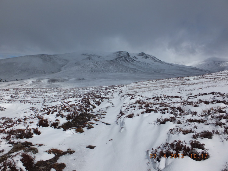 Head of Gleann an t-Slugain, Beinn a' Bhùird