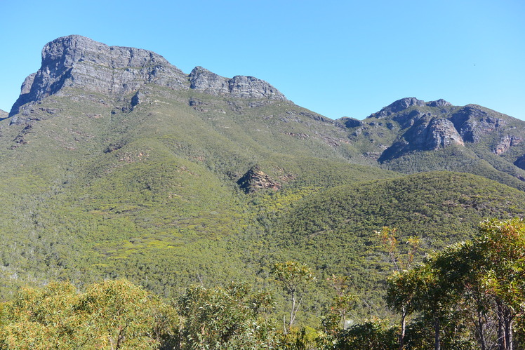 View from the Carpark, Bluff Knoll