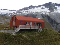 French Ridge hut on way to Mt Aspiring, Mount Aspiring photo