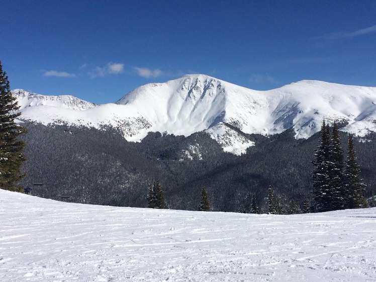 Taken from Lunch Rock in a beach chair..., Parry Peak