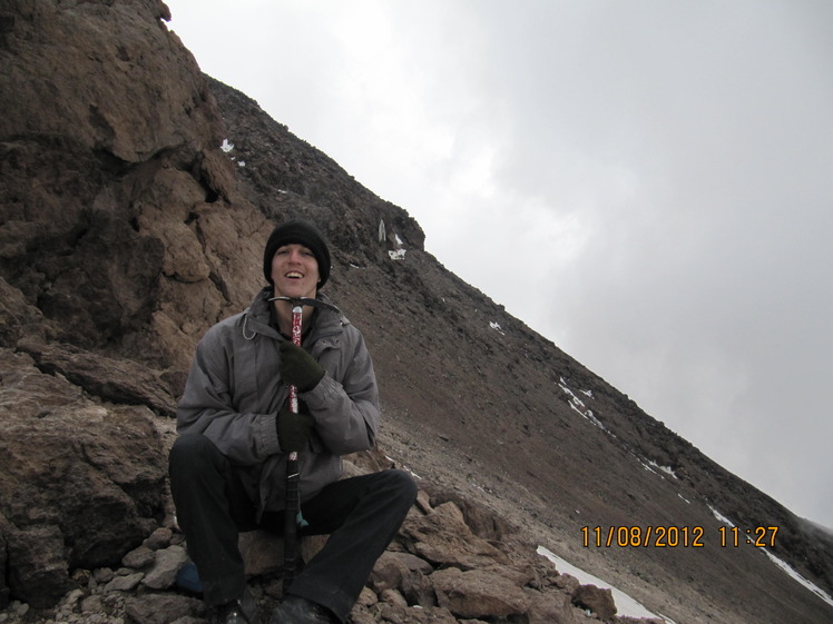 Icy waterfall, Damavand (دماوند)