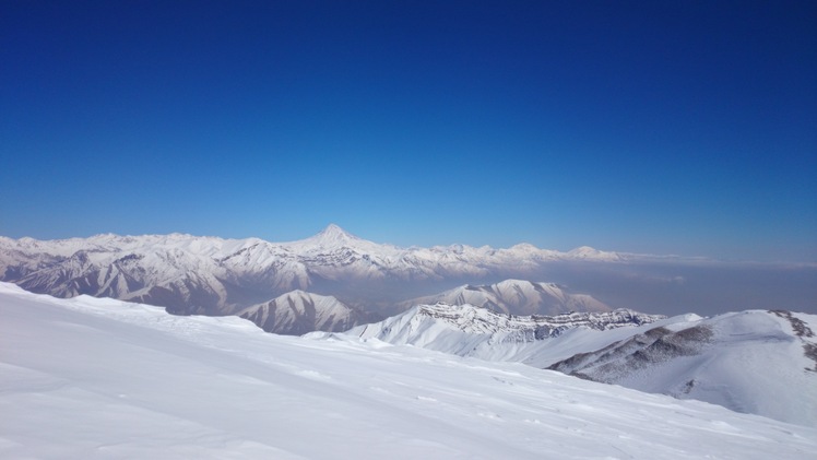 damavand view of touchal peak