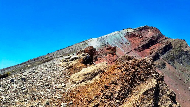 Closer to rinjani summit, Mount Rinjani