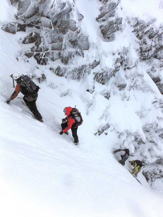 Curve Gully, Carrauntoohil 2015