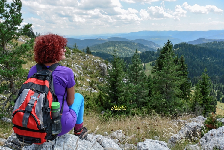 View from the mountain Zlatar, Zlatar (mountain)