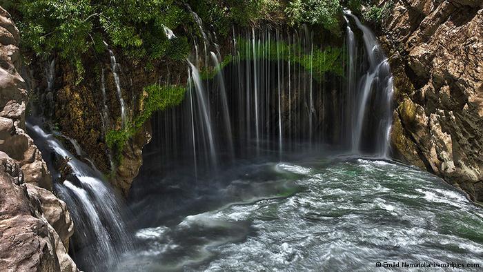 naser ramezani ab malakh waterfall, Dena