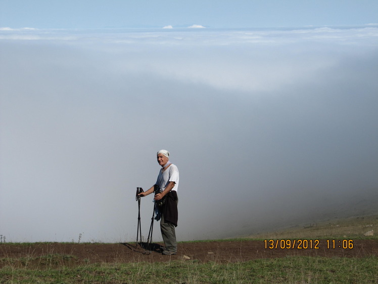 Clouds beneath the Savalan, سبلان