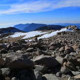 Made it. 5 minutes at peak and turned around. Freezing, San Gorgonio