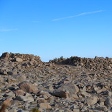 Interesting mounds of rocks at summit, San Gorgonio