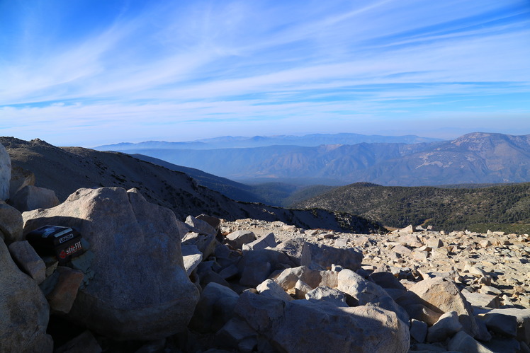 View from peak, San Gorgonio