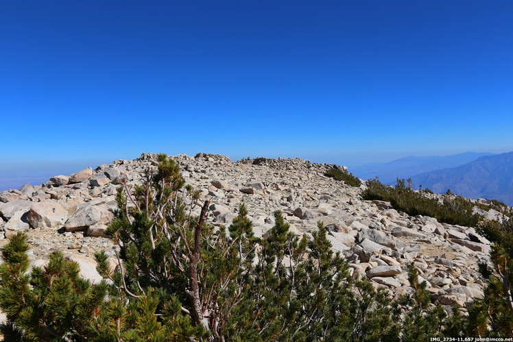 View from peak, San Gorgonio