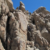 Route of the kalaghlan peak, Alvand