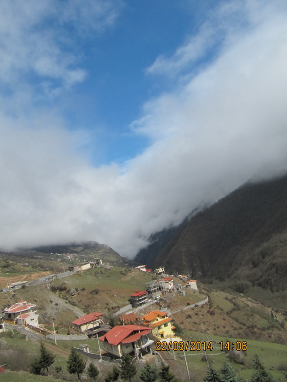 village near the Sialan mountain (central Alborz)