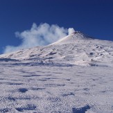 Etna summit in winter, Monte Etna