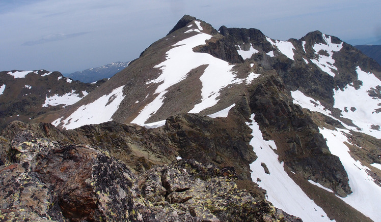 pic du Malcaras, Montcalm Massif