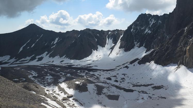 Alamchal from Shanekouh, Alam Kuh or Alum Kooh