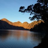 segara anak lake on mount rinjani