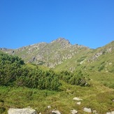 Pietrosul Mare from tent camp close to Smiling lake