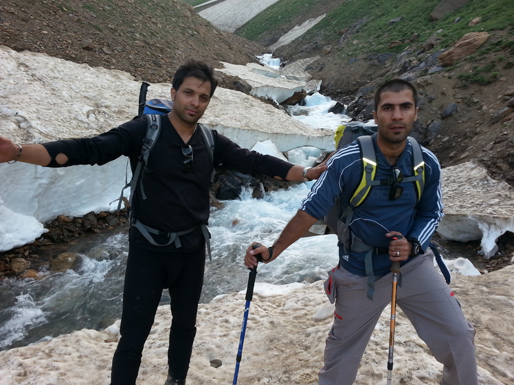 Hesar chal Route, Alam Kuh or Alum Kooh