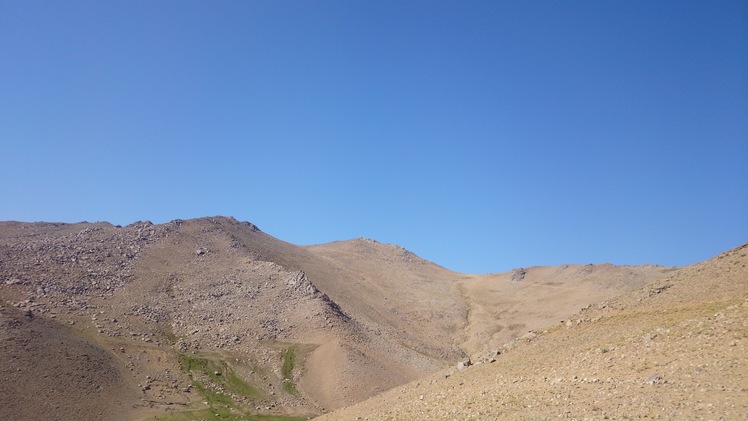 view of yakhchal peak, Alvand