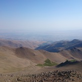 vie of hamedan from yakhchal peak, Alvand