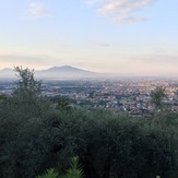 Vesuvio viewed from Caserta Vecchia, Vesuvius