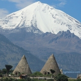 Pico de Orizaba and Silos (for maiz)