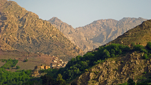 Imlil & Toubkal in the high Atlas Mountains 