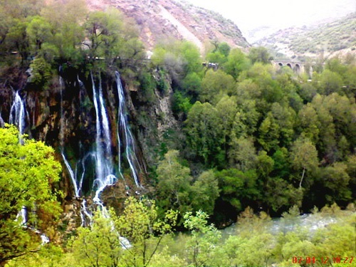 naser ramezani BISHE WATERFALL, سن بران