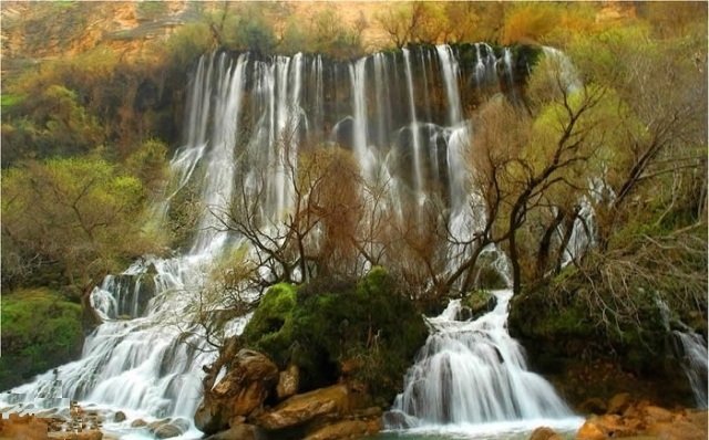 naser ramezani BISHE WATERFALL, سن بران