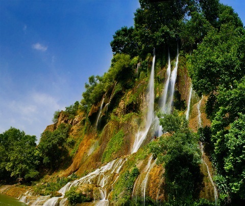 naser ramezani BISHE WATERFALL, سن بران