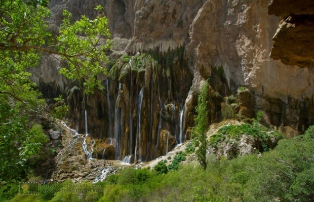 naser ramezani Margon waterfall, Dena