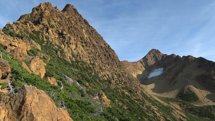 North Twin West Ridge, North Twin Sister