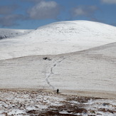 LUGH IN SNOW, Lugnaquilla