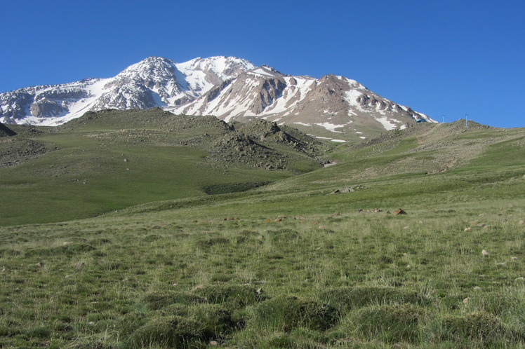 The Sabalan peak, سبلان