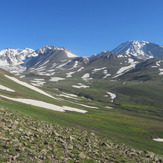 The Sabalan peak, سبلان