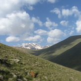 The Sabalan peak, سبلان