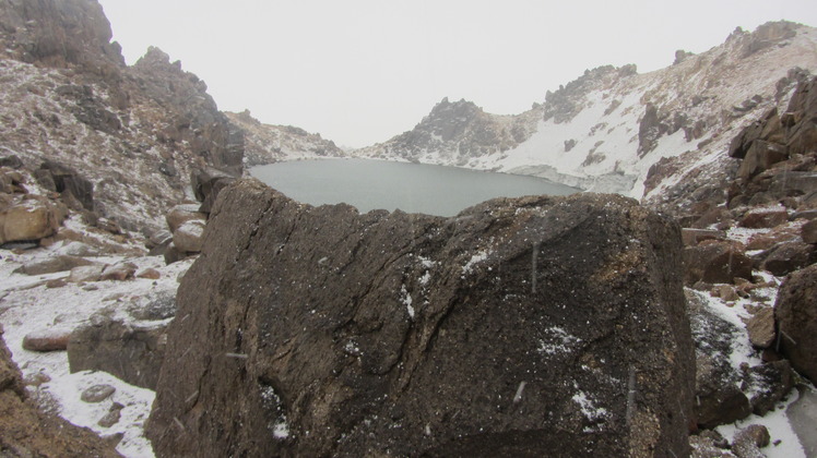 The Sabalan Lake, سبلان