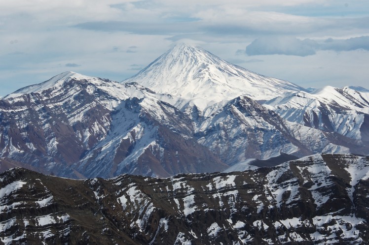 View of Damvand from kolakchal peak 
