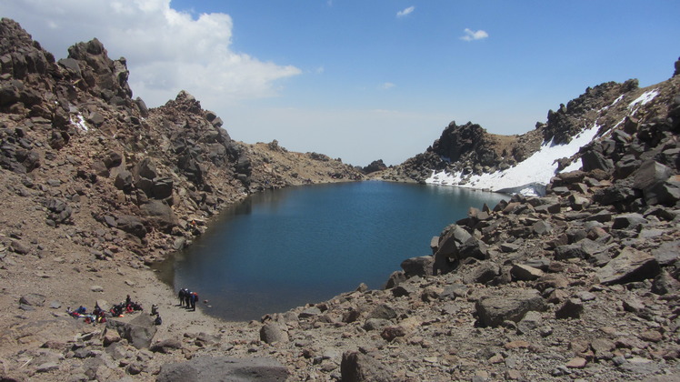 sabalan lake, سبلان