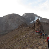 Climbing to the Sabalan, سبلان